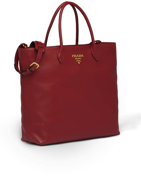 prada studded leather tote|Prada leather tote price.